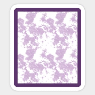 Soft Lilac Tie-Dye Sticker